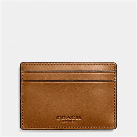 coach mens money clip wallet